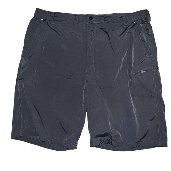 WRANGLER OUTDOOR Men’s Elastic Waist Grey Shorts Size 44 - Picture 1 of 7